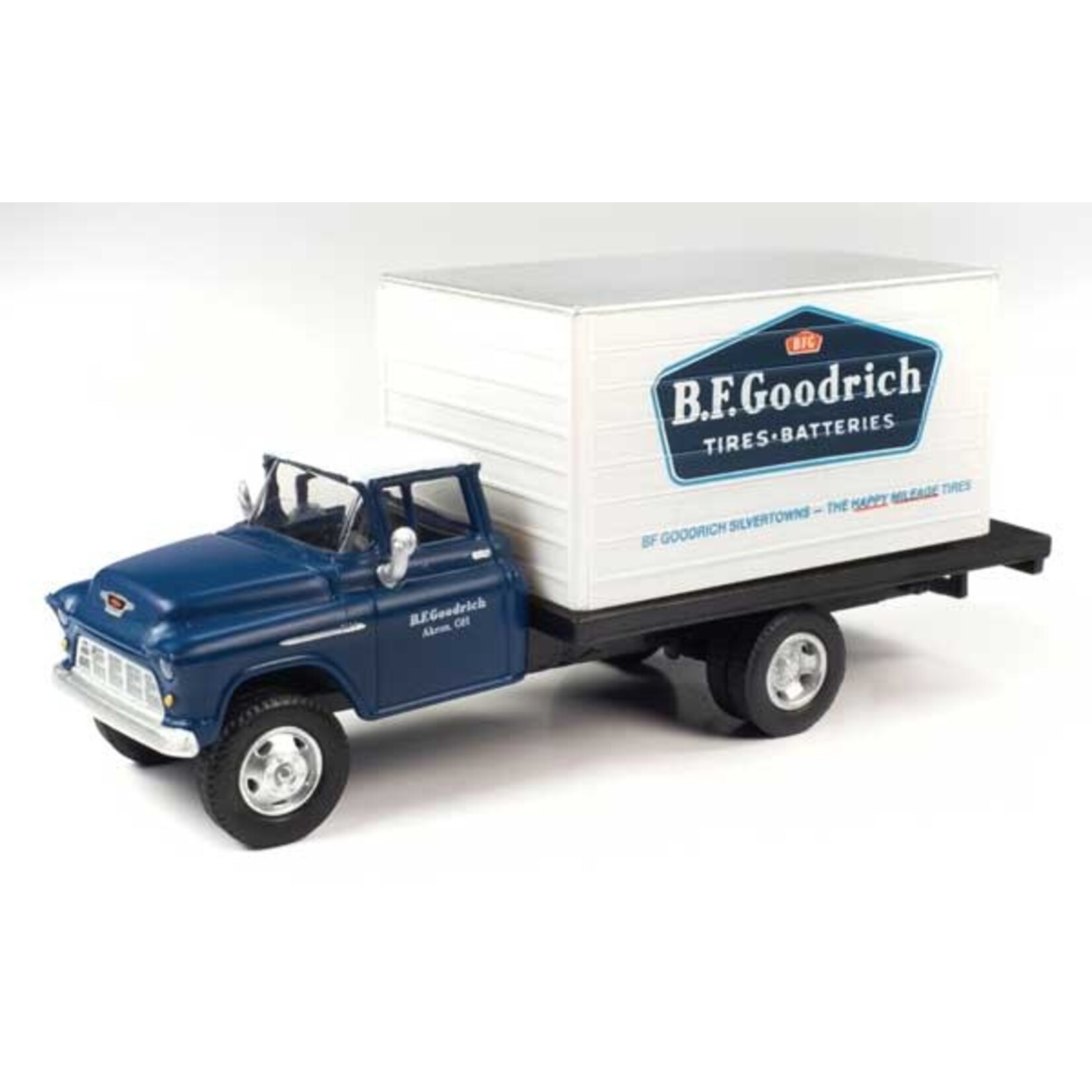 Classic Metal Works 30648 HO 1957 Chevy Box Truck - BF Goodrich