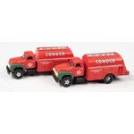 Classic Metal Works 50442 1954 Ford Tank Truck - Conoco 2 Pack