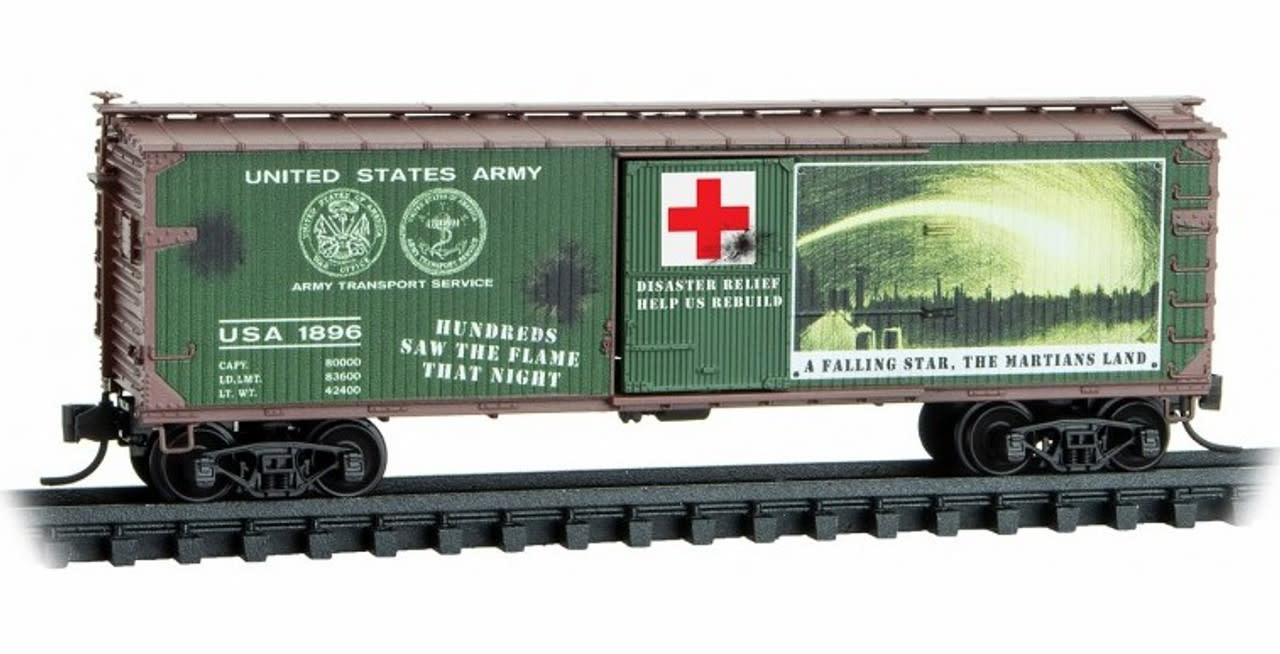 03900272 N War of the Worlds Car #4 US Army
