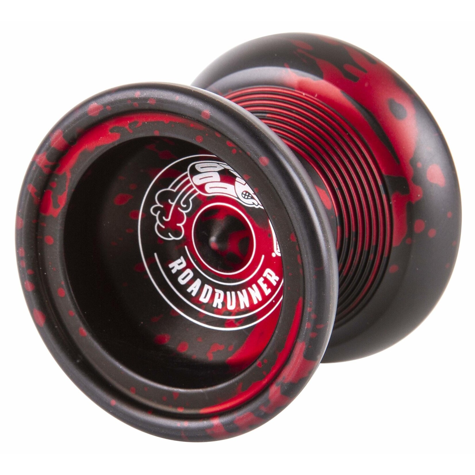 Duncan 9266SE Roadrunner Yo-Yo Black w/ Red Splash