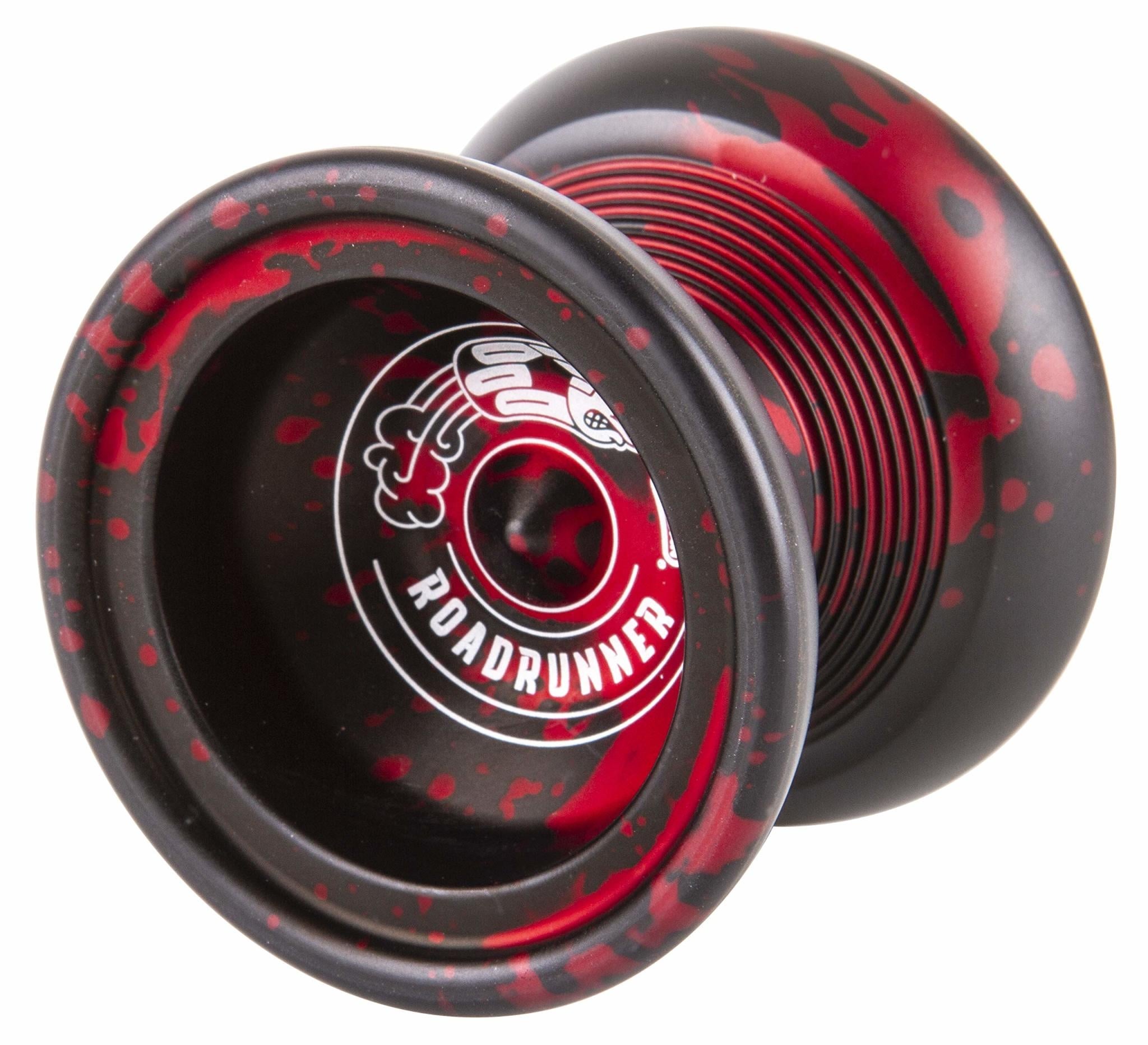 9266SE Roadrunner Yo-Yo Black w/ Red Splash