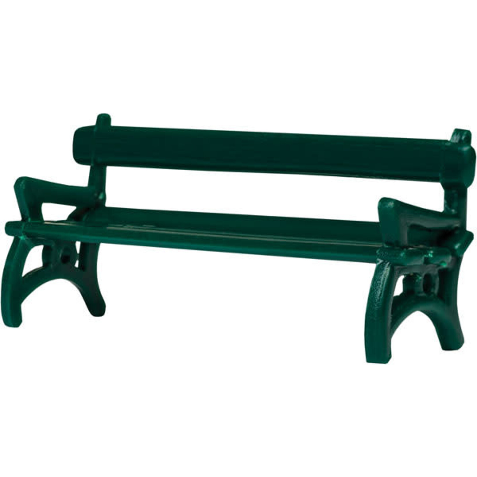 thumbnail image 2 of 4-Pack Plastic Park Benches For Lionel O And O27 Gauge Train Layouts – Plasticville Style 2 of 6
