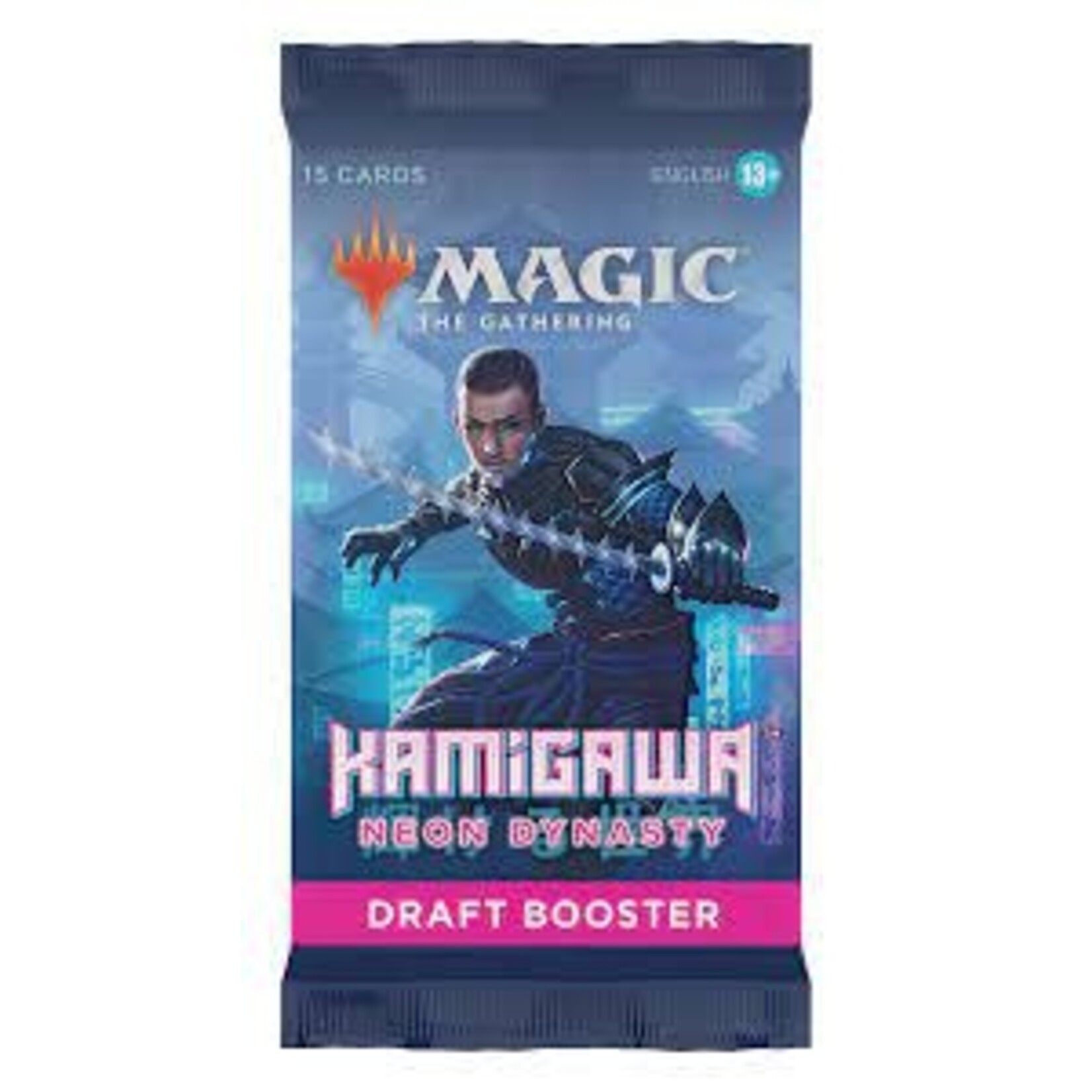 Wizards of the Coast MTG Kamigawa Neon Dynasty Draft Boosters - Single