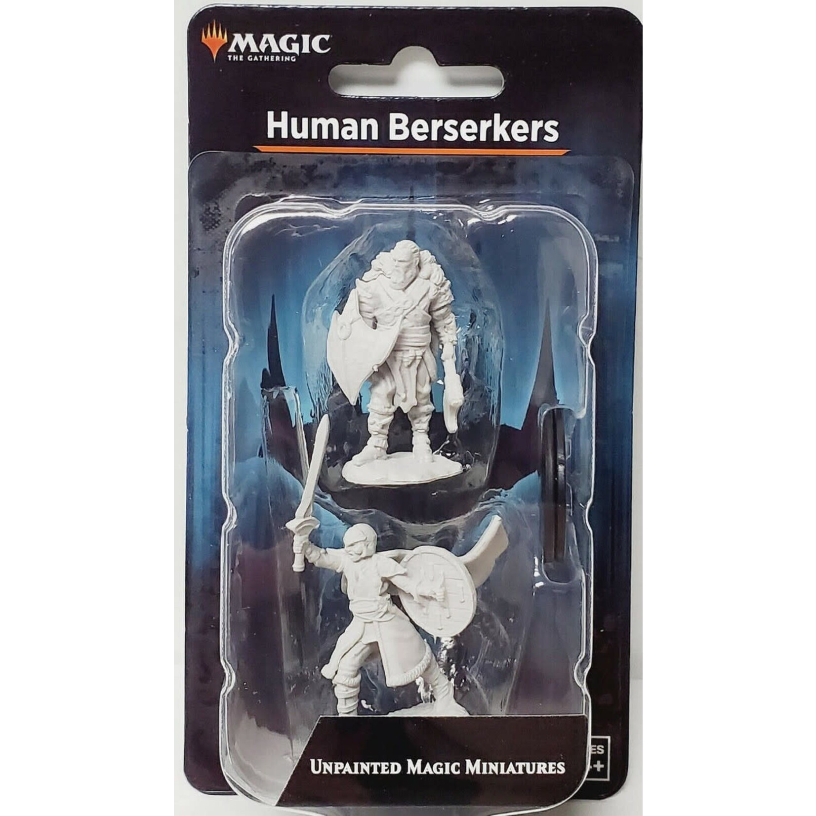 Wizards of the Coast 90277 Magic Unpainted Miniatures: Human Berserkers