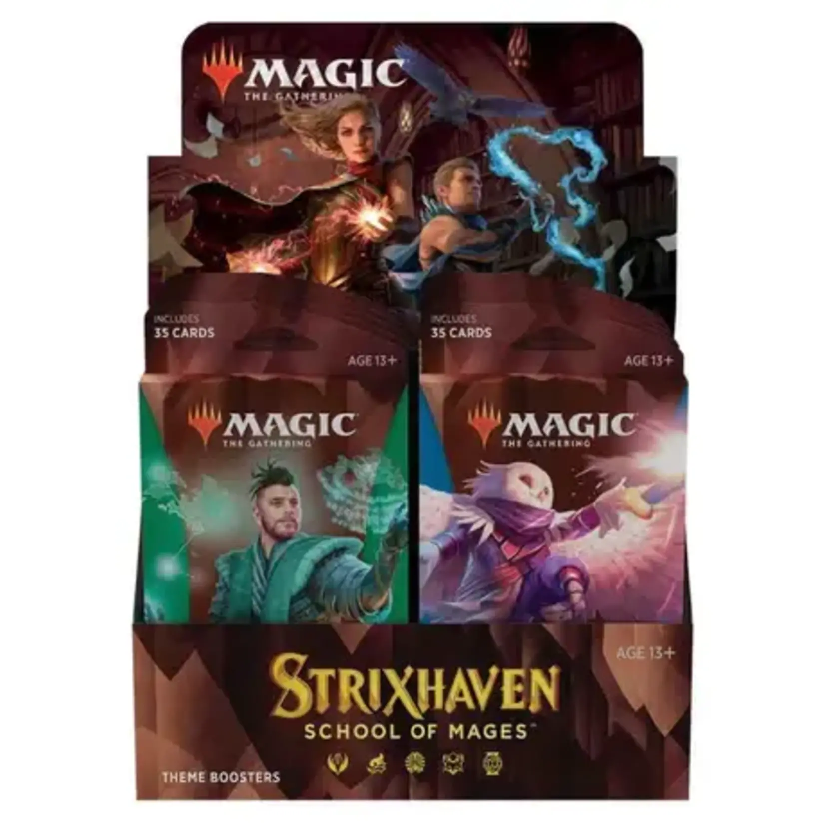 Wizards of the Coast 97564 Strixhaven Theme Boosters FULL BOX