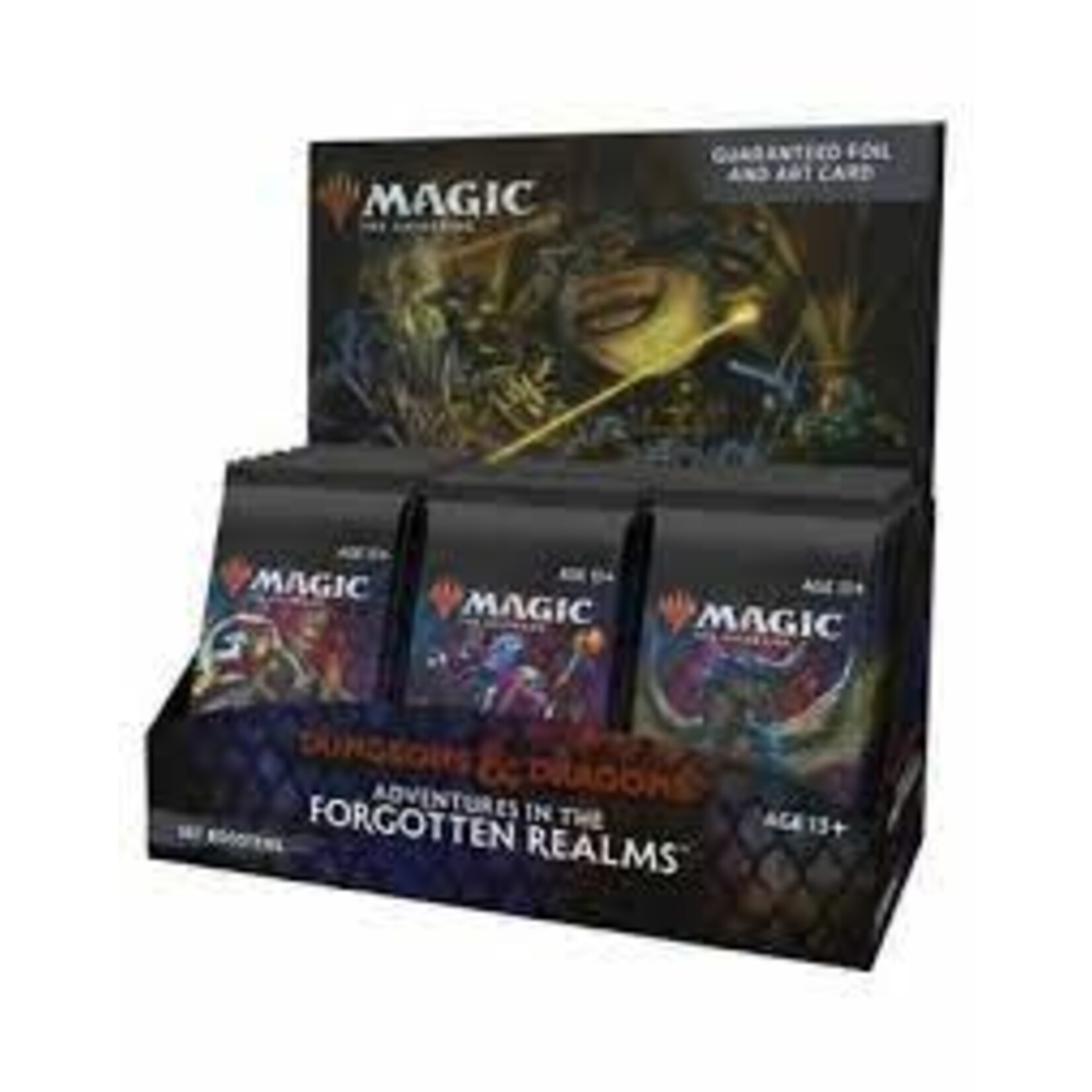 Wizards of the Coast 98287 D&D MTG Adventures in the Forgotten Realms FULL BOX of 30 Set Boosters