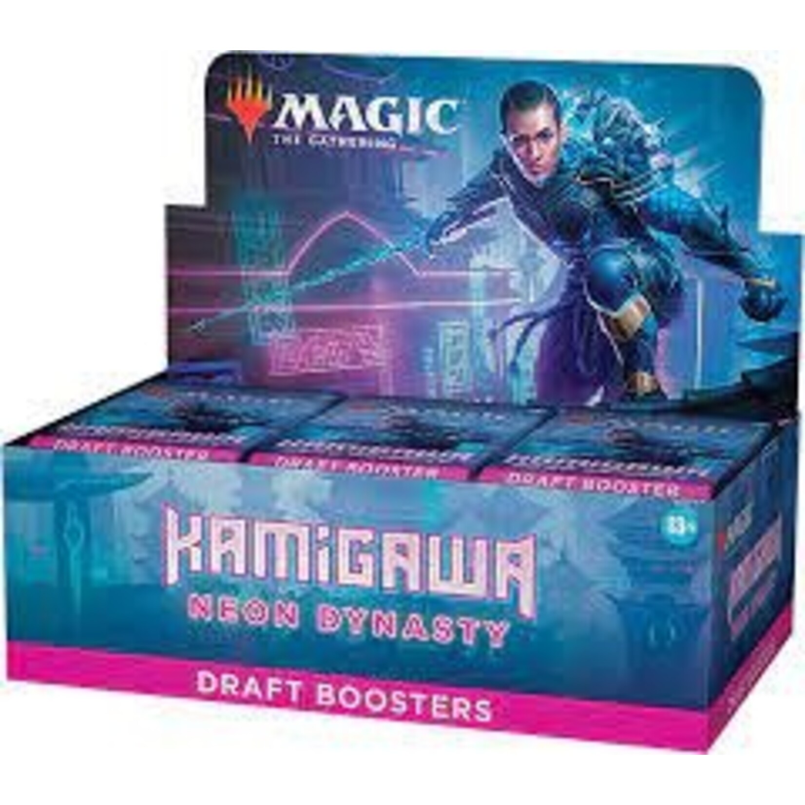 Wizards of the Coast MTG Kamigawa Neon Dynasty Draft Boosters - FULL BOX