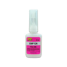 09 ZAP CA Glue, 1/2 oz (Pink)
