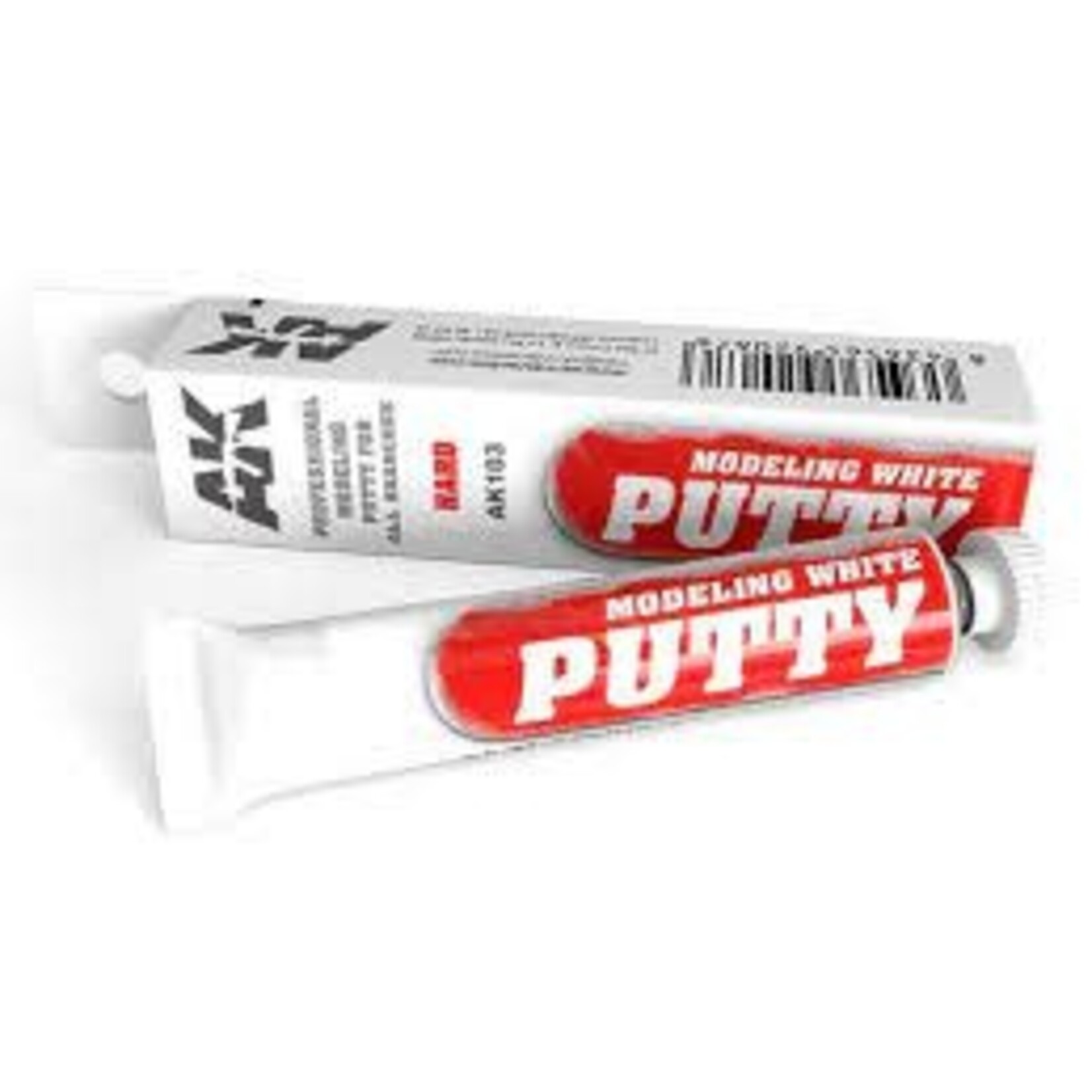 AK Interactive 103 White Acrylic Putty