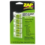 Zap 105 Zap-A-Gap Single Use Tubes (Green)