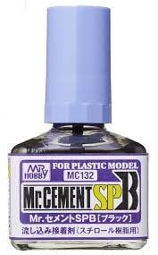 132 Mr Cement SP Black for Plastic Models 40ml