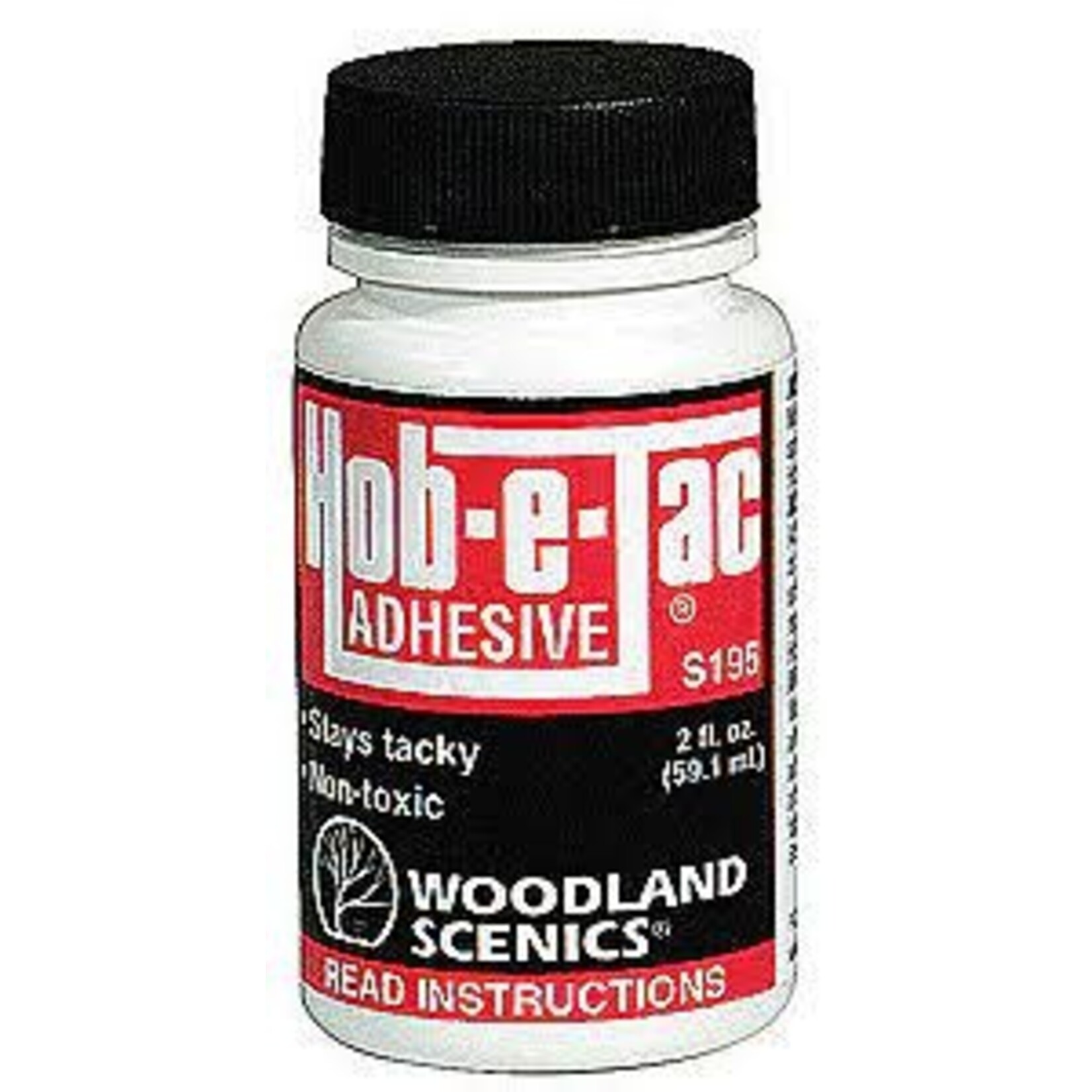 Woodland Scenics 195 Hob-E-Tac Adhesive - 2oz