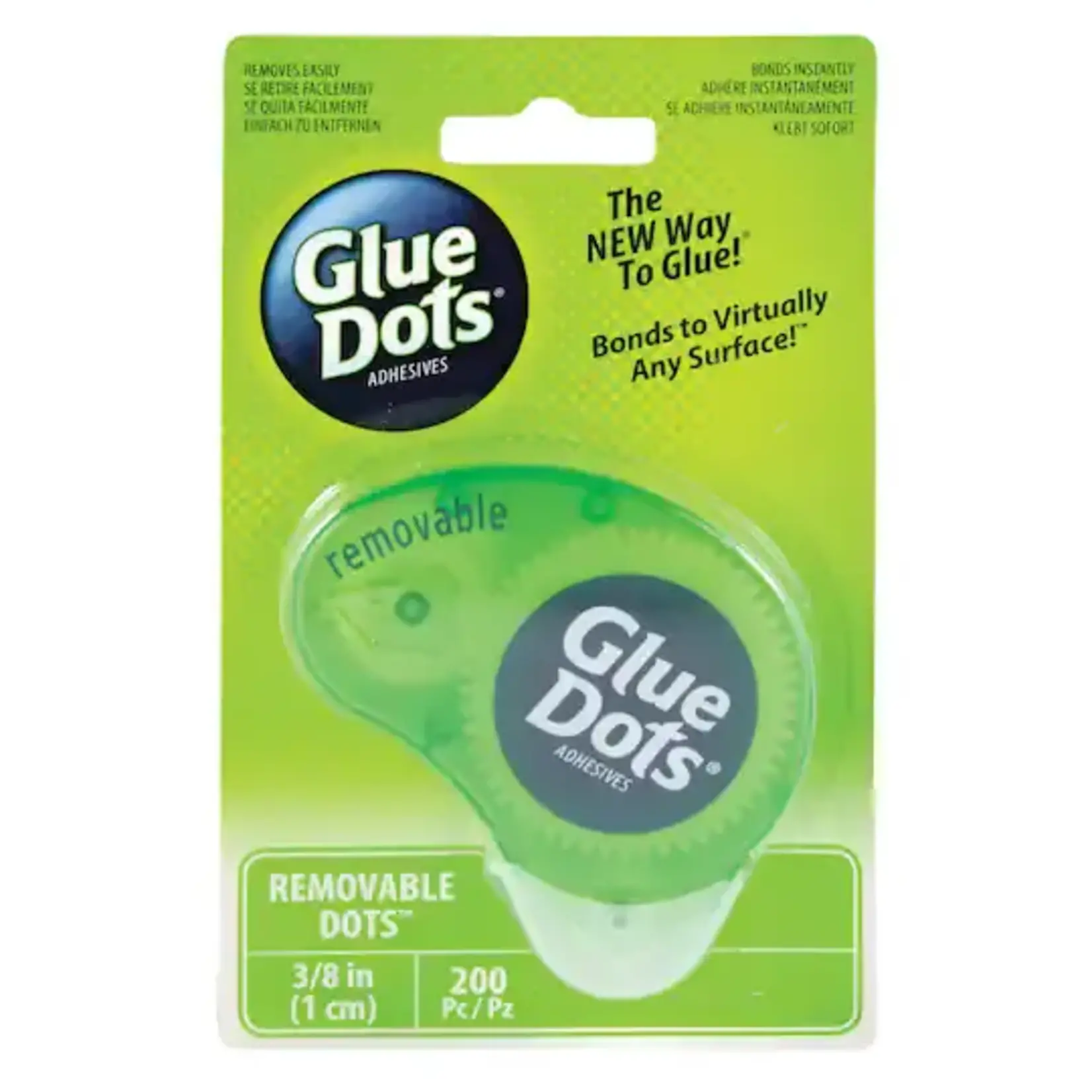 Glue Dots 3670A Removable Dots w/Dispenser