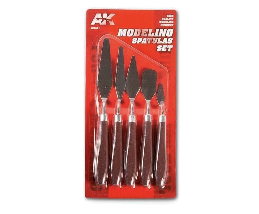 9051 Modeling Spatulas set 5