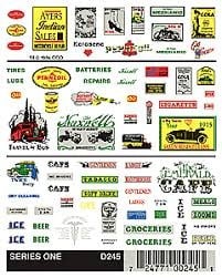 245 Dry Transfer, Railroad Advertisement