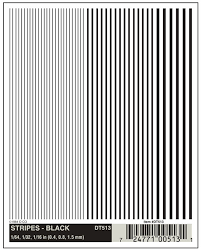 513 Stripes, Black