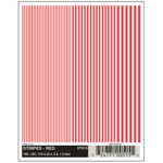 Woodland Scenics 515 Stripes, Red