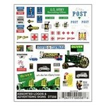 Woodland Scenics 556 Dry Transfer, Assorted Logos/Advertising Signs