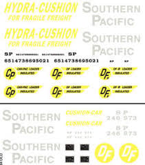 609 HO Boxcar Dry Transfer, SP