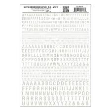 738 Condensed Gothic RR White
