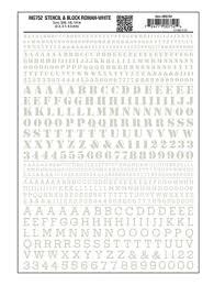 752 Stencil & Block Roman White