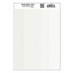 Woodland Scenics 760 Stripes White Dry Transfer