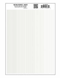 760 Stripes White Dry Transfer