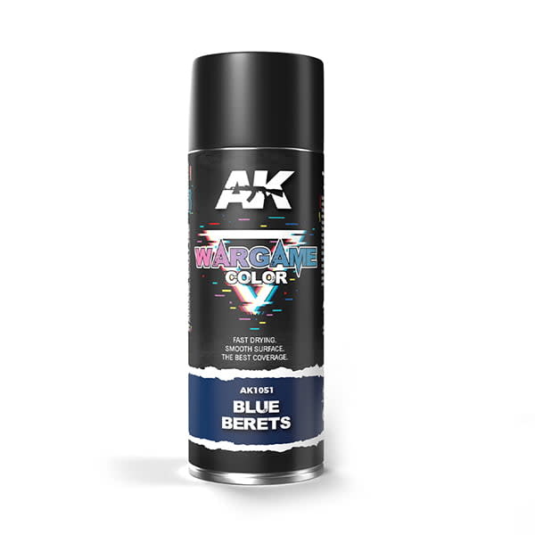 1051 Blue Berets Paint 400ml Spray Wargame