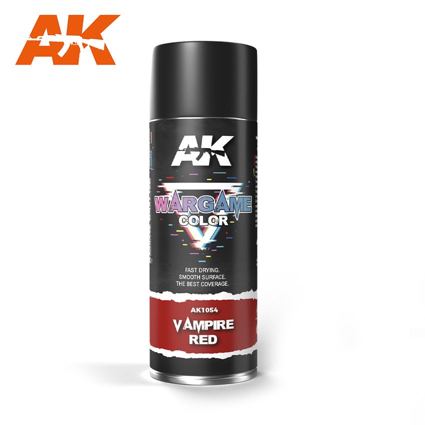 1054 Vampire Red Paint 400ml Spray Wargame