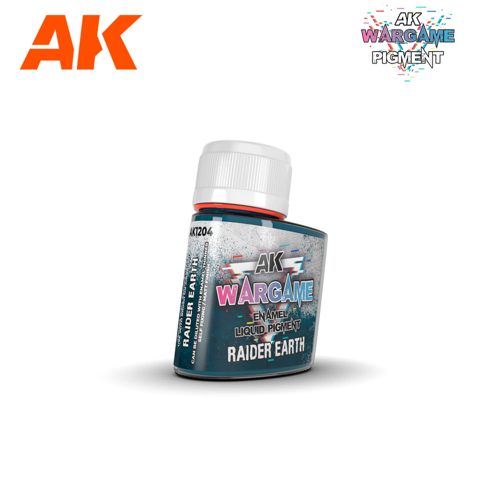 AK Interactive 1204 Raider Earth Wargame Liquid Pigment Enamel 35ml