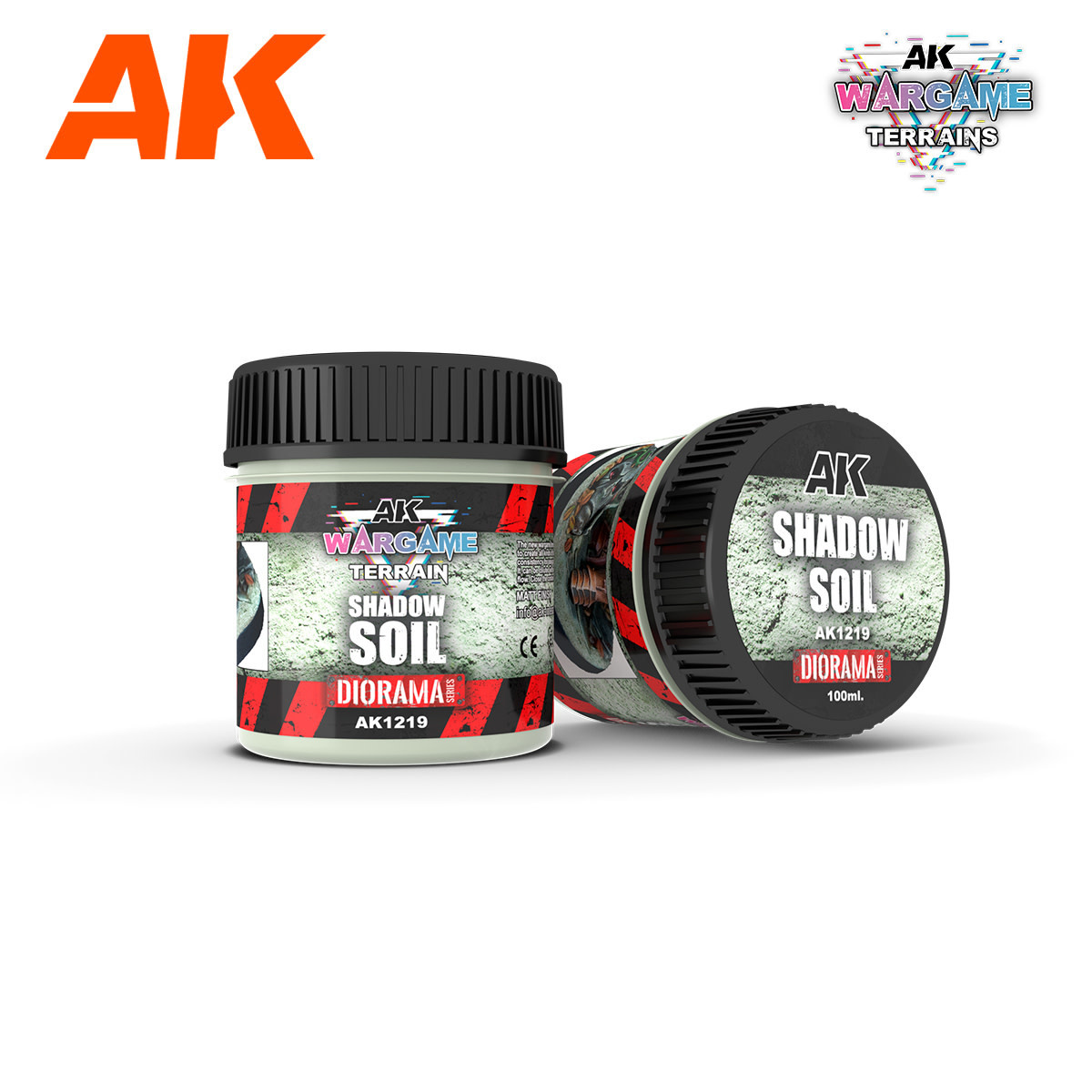 1219 Shadow Soil Wargame Terrain Diorama Texture Acrylic 100ml