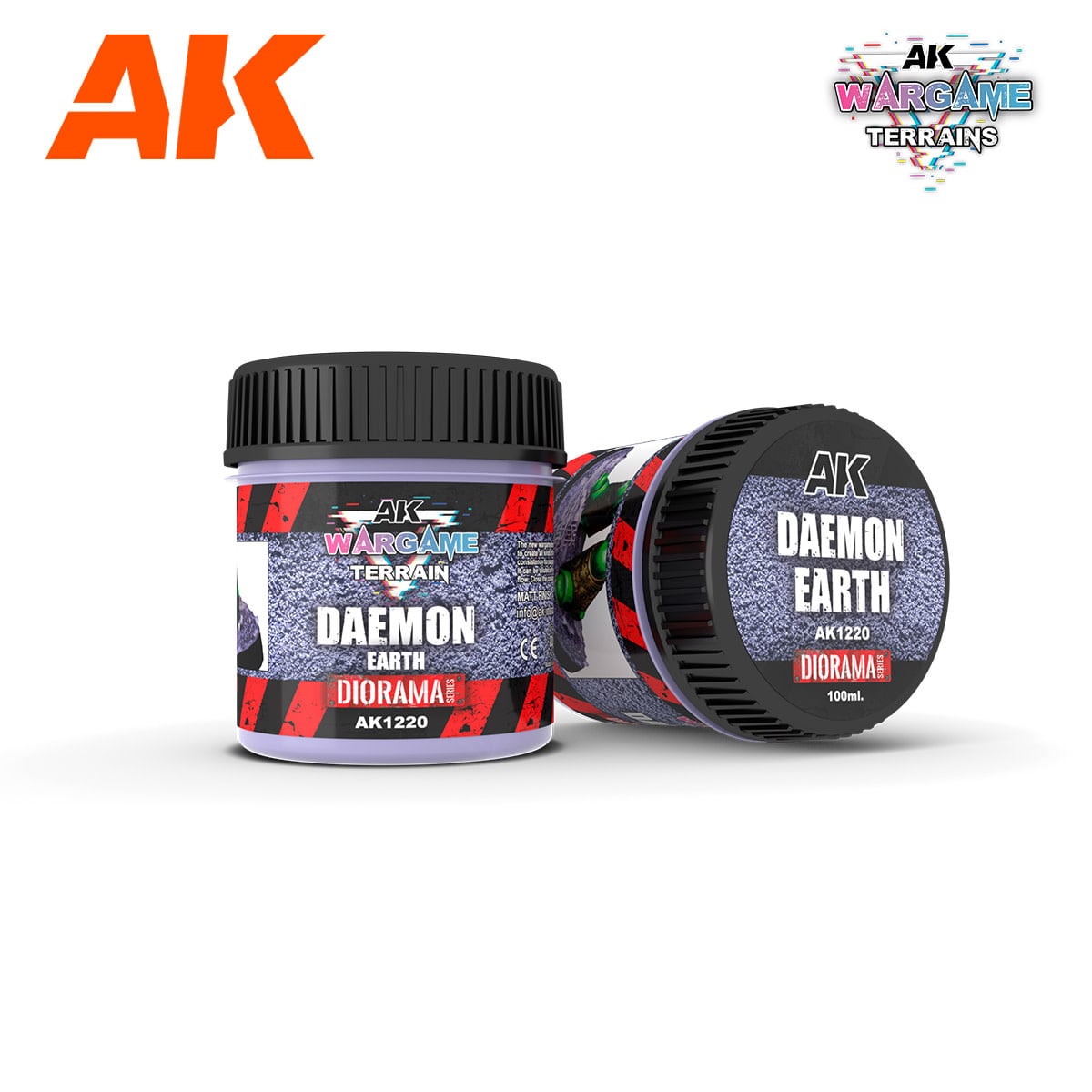 1220 Daemon Earth Wargame Terrain Diorama Texture Acrylic 100ml