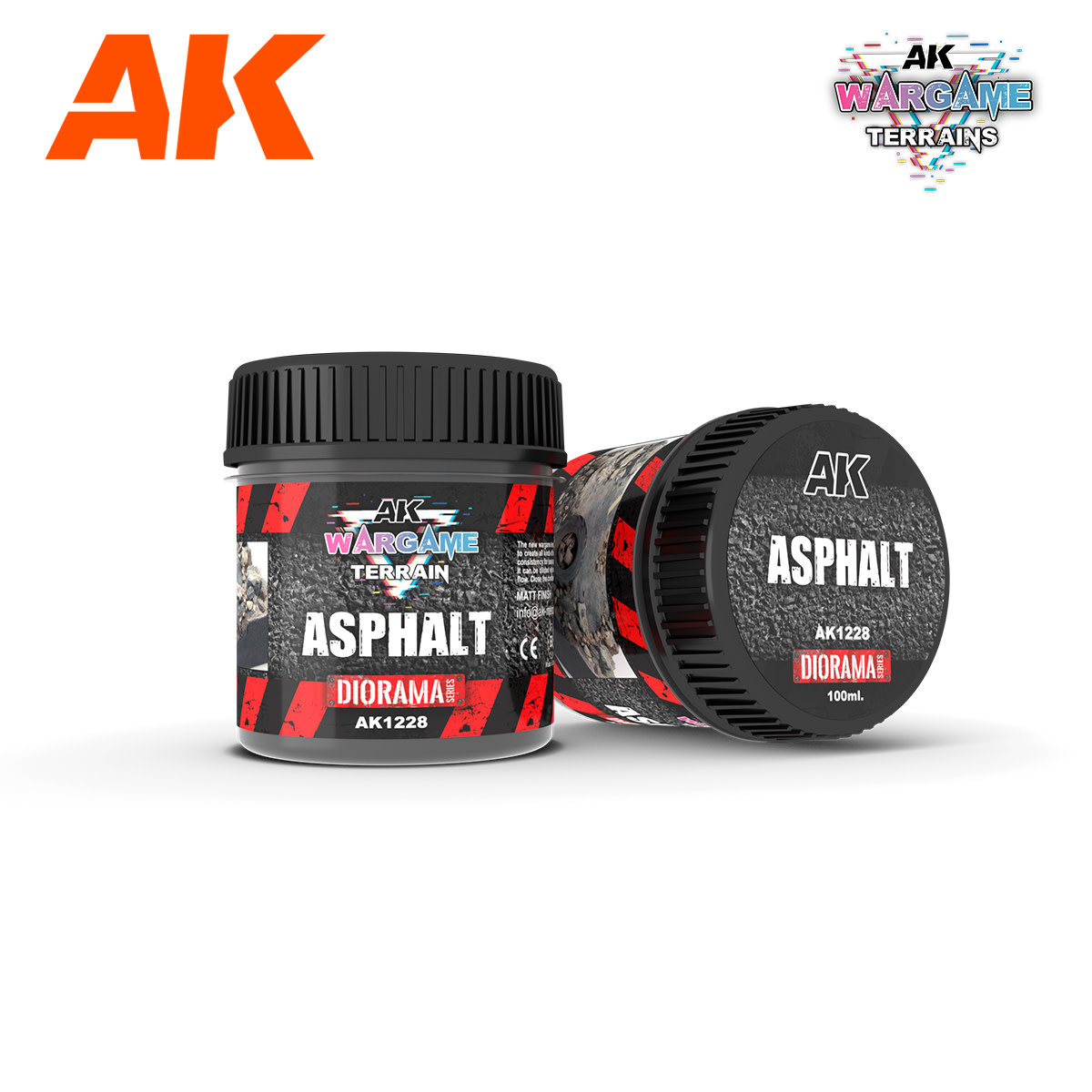 1228 Asphalt Wargame Terrain Diorama Texture Acrylic 100ml