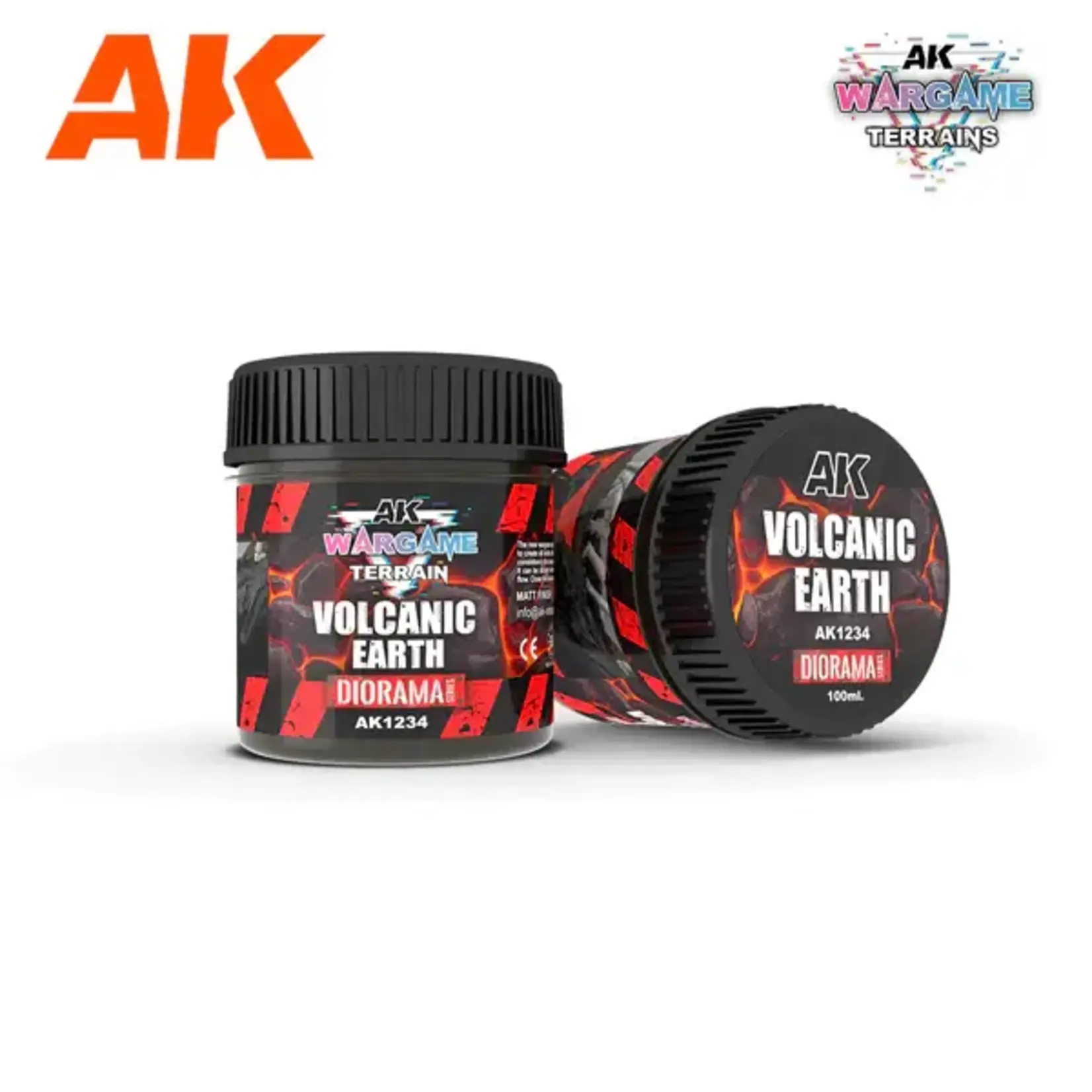 AK Interactive 1234 Volcanic Earth Wargame Terrain