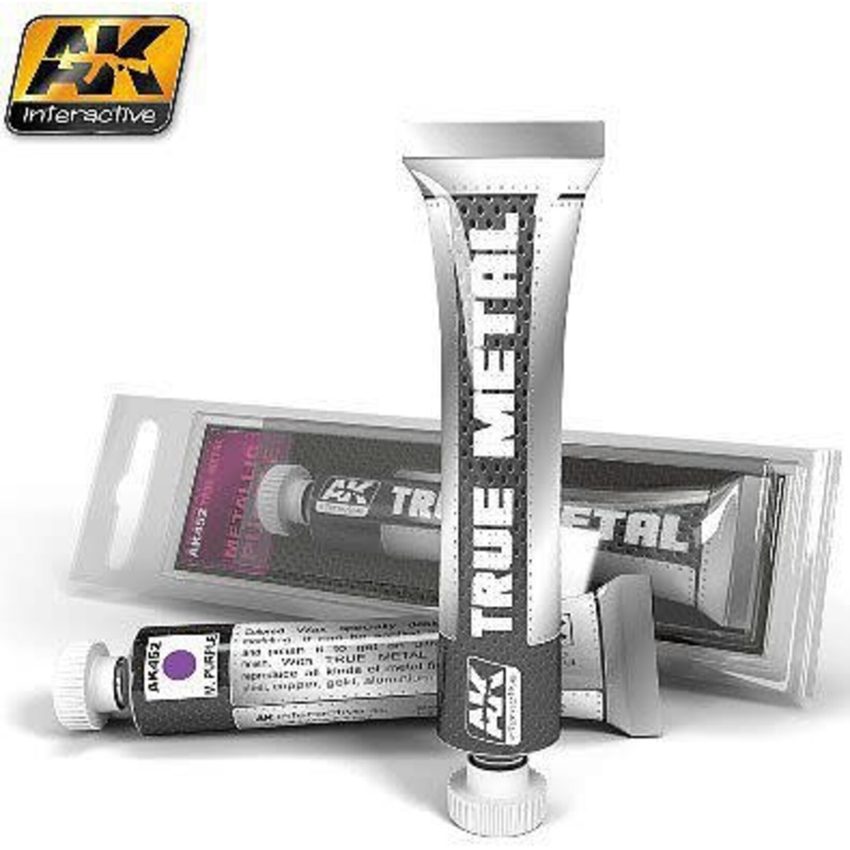AK Interactive 452 True Metal Wax Metallic Purple 20ml Tube
