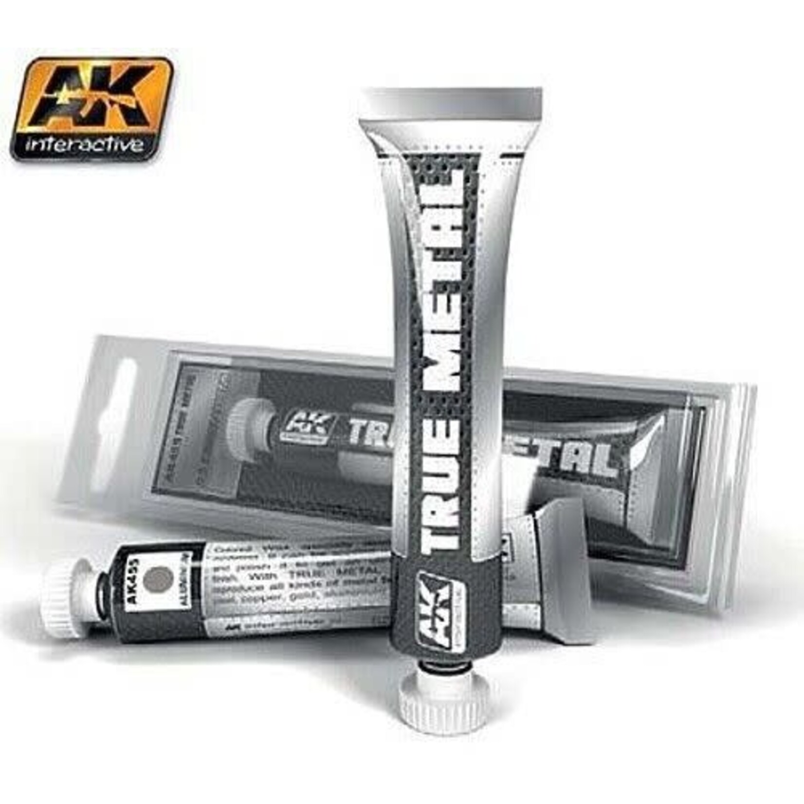 AK Interactive 455 True Metal Wax Aluminum 20ml Tube