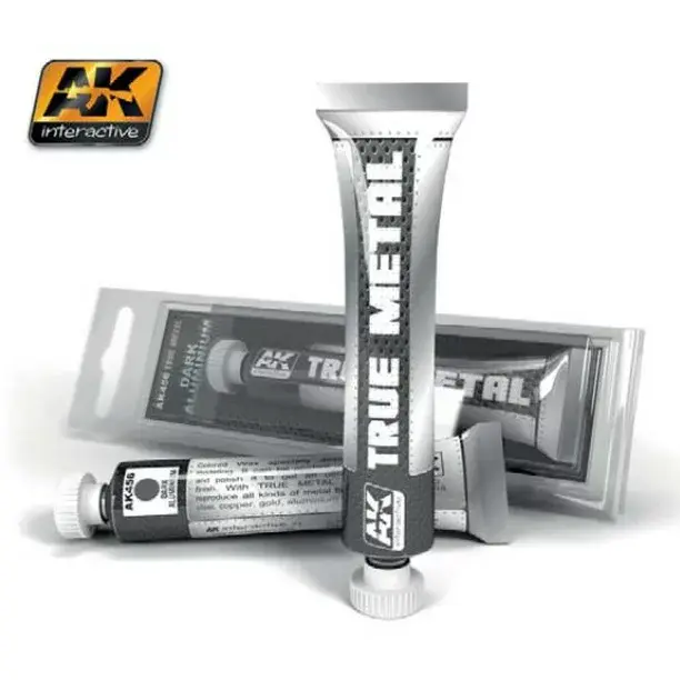 456 True Metal Wax Dark Aluminum 20ml Tube