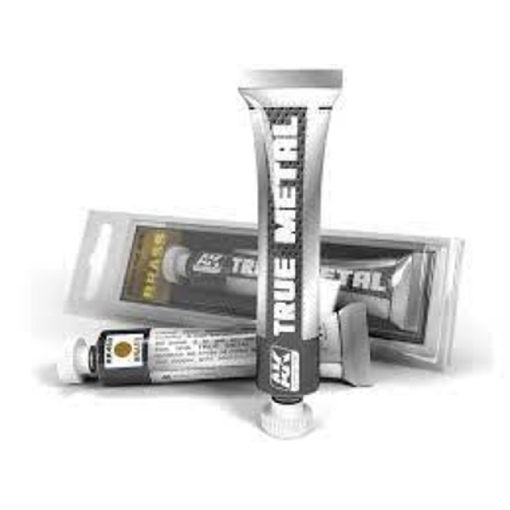 AK Interactive 460 True Metal Wax Brass 20ml Tube
