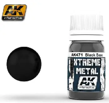 471 Xtreme Metal Black Base 30ml Bottle