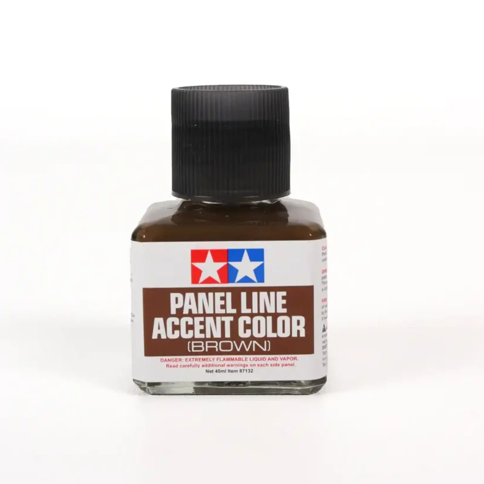 Tamiya 87132 Panel Line Accent Color 40ml, Brown