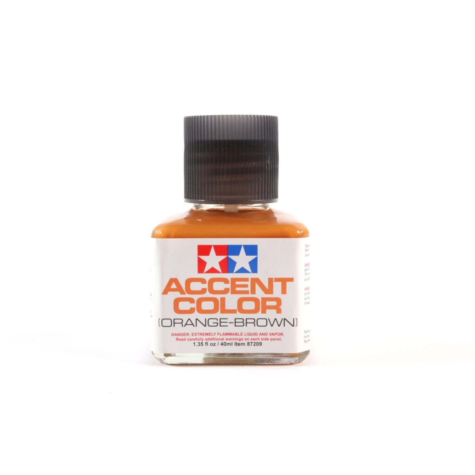 Tamiya 87209 Panel Line Accent Color 40ml, Orange Brown