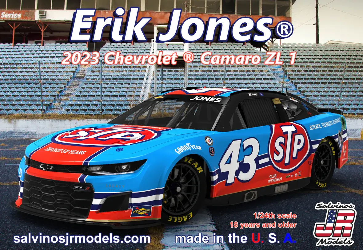 31250 1/24 Legacy Motor Club Erik Jones #43 2023 Chev Camaro ZL-1