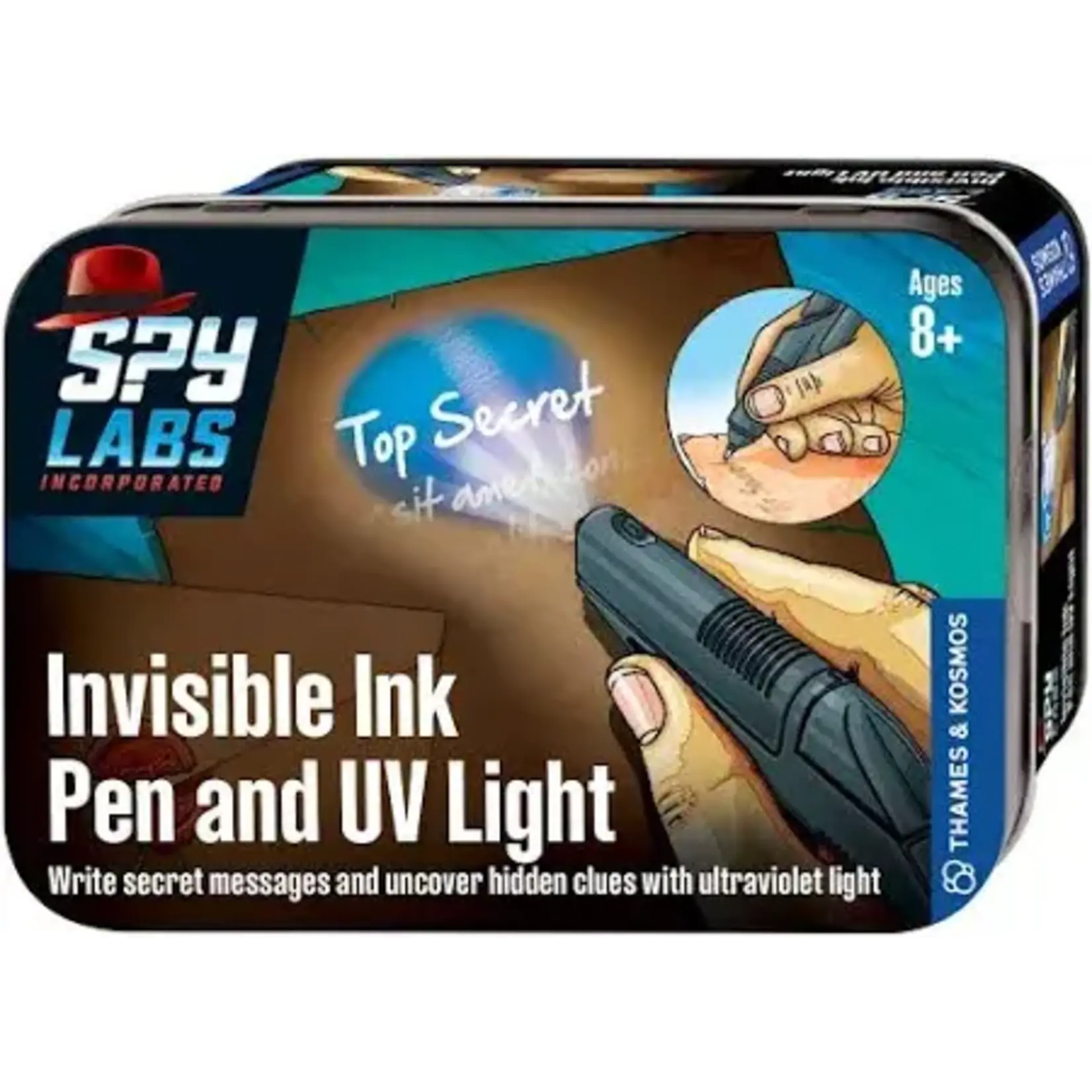 Thames & Kosmos Spy Labs:  Invisible Ink Pen and UV Light