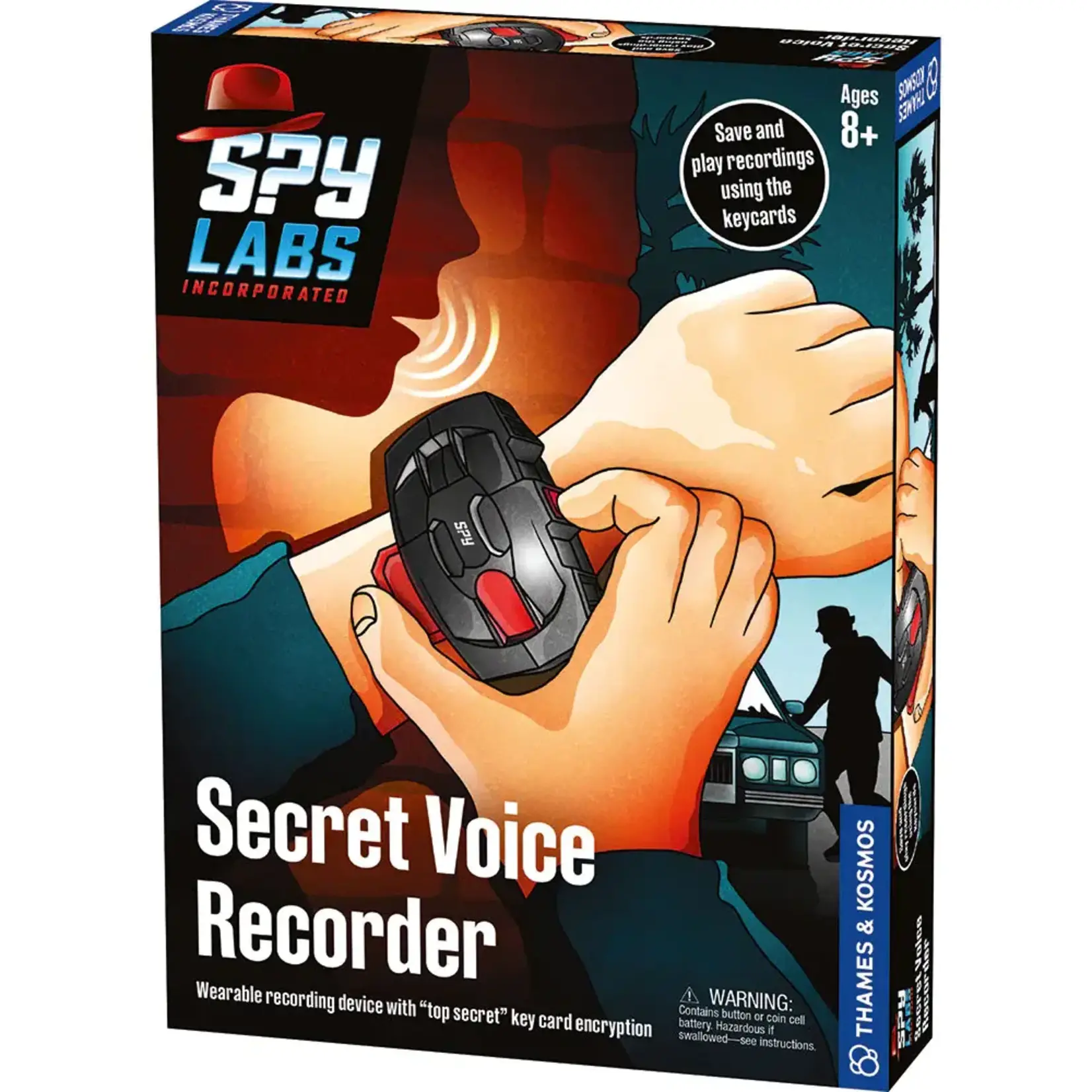 Thames & Kosmos Spy Labs:  Secret Voice Recorder