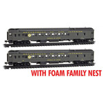 Micro Trains Line 99302213 N US Dept of Interior Bureau of Mines 2 Pack Foam