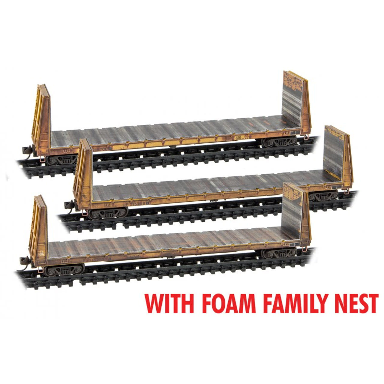 99305049 N Union Pacific Weathered 3 Pack - Foam