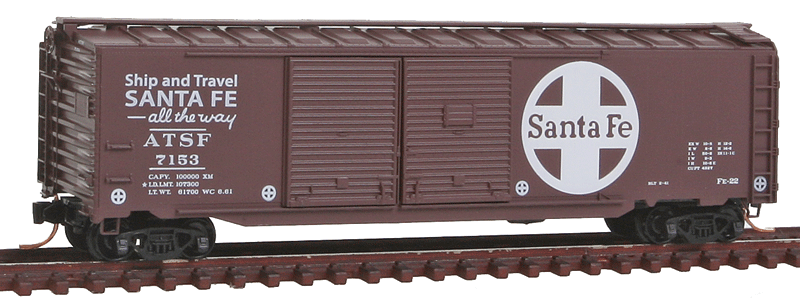 07800130 N Atchison, Topeka & Santa Fe Road Number ATSF 7153