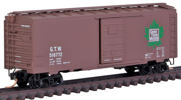 02000018 N Grand Trunk Western '1972 Series' Boxcar 1