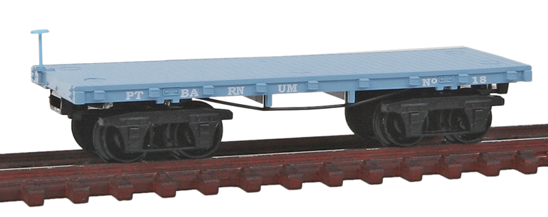 15300041 N Ringling Brother's and Barnum & Bailey Civil War Era 26' Flat Car Rd# 18