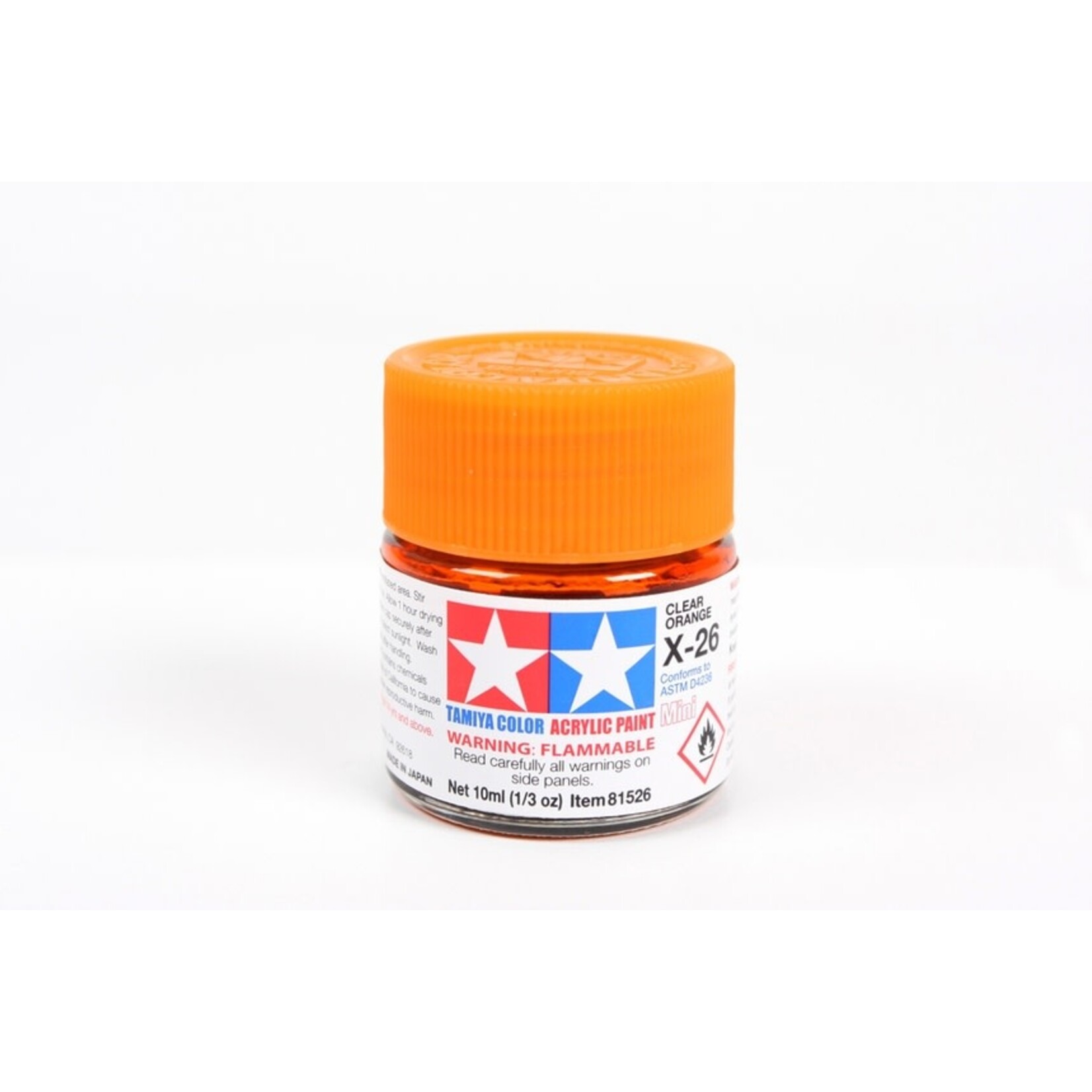 Tamiya 81026 X26 Clear Orange